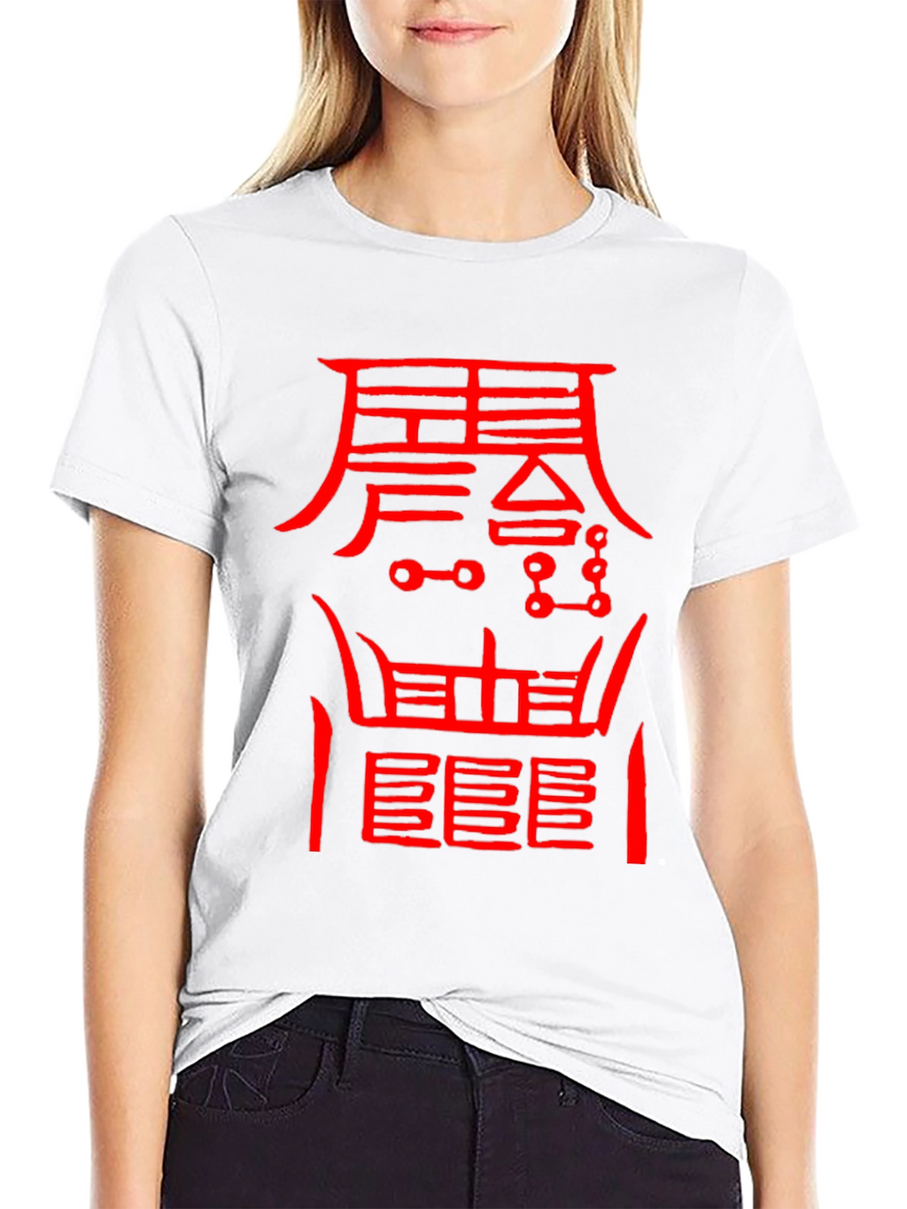 Mystic Red Symbol Black T-Shirt