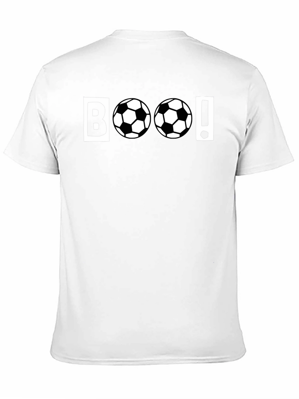 Boo! Soccer Themed Graphic T-Shirt