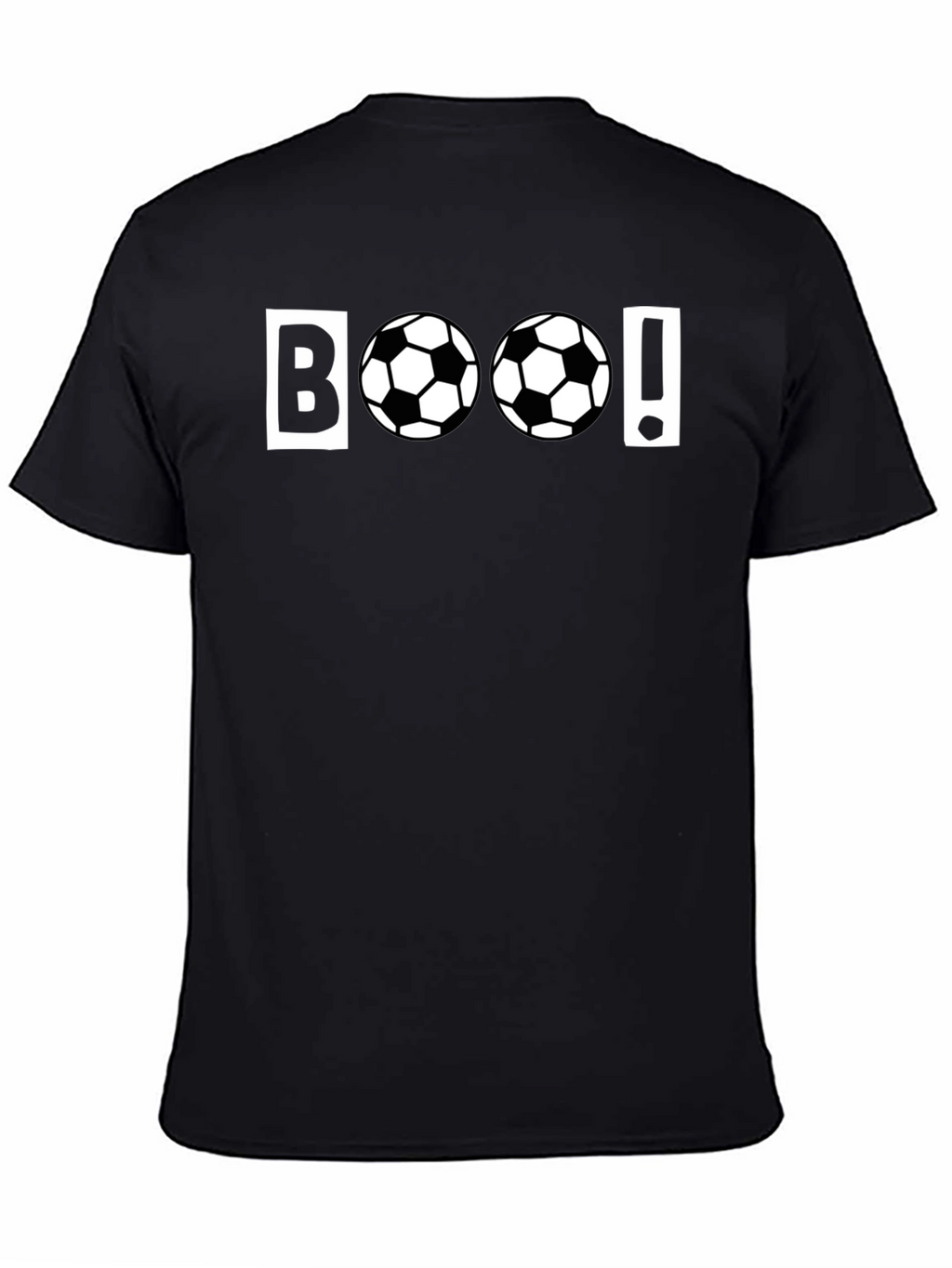 Boo! Soccer Themed Graphic T-Shirt