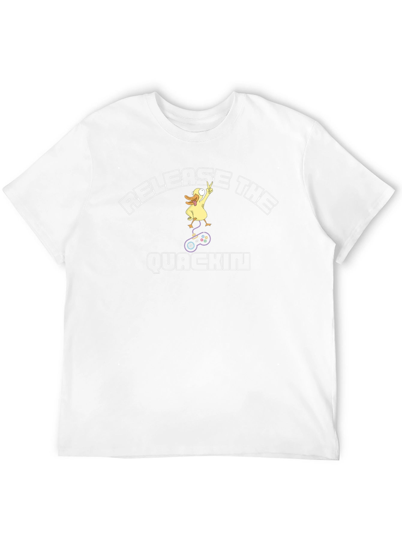 Release the Quackin Black T-Shirt