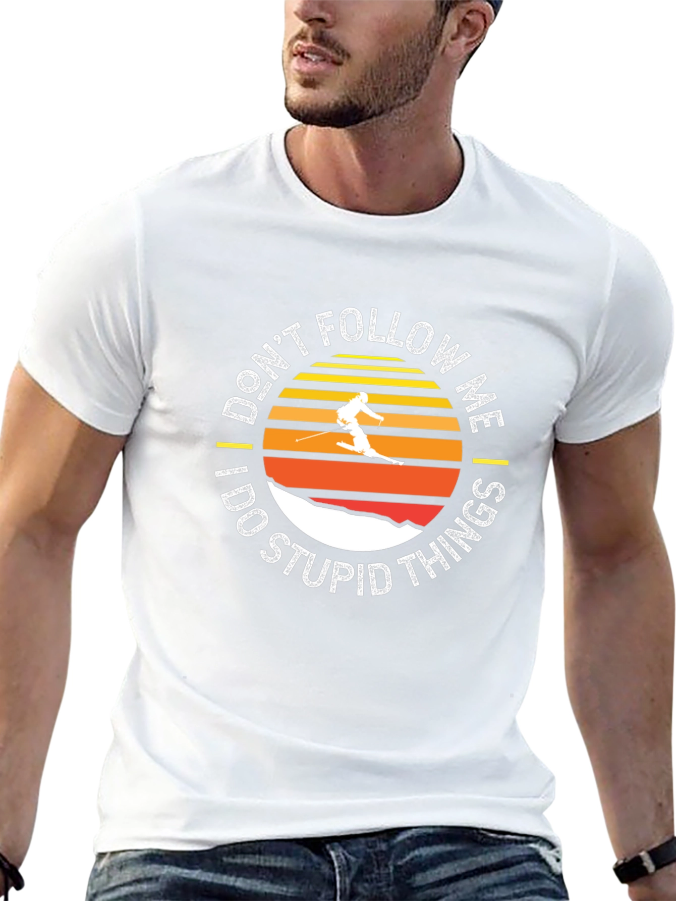 Dont Follow Me Ski T-Shirt
