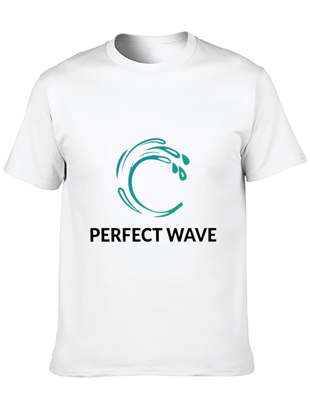 Perfect Wave Black Graphic Tee