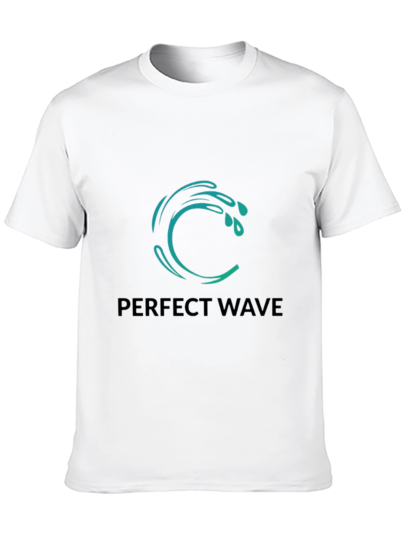 Perfect Wave Black Graphic Tee
