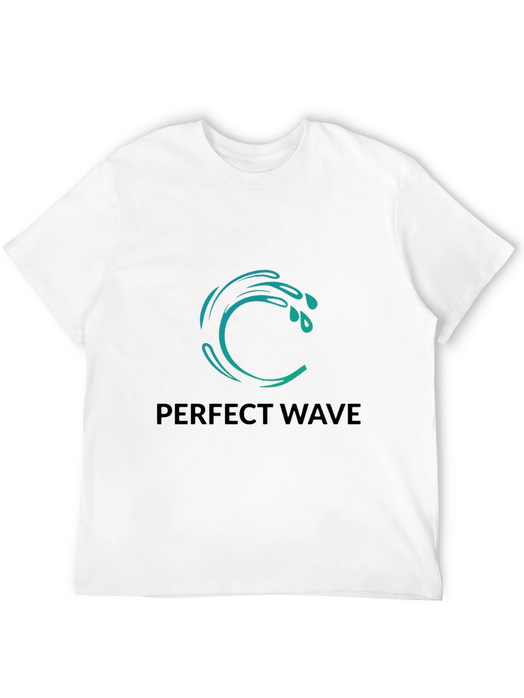 Perfect Wave Black Graphic Tee