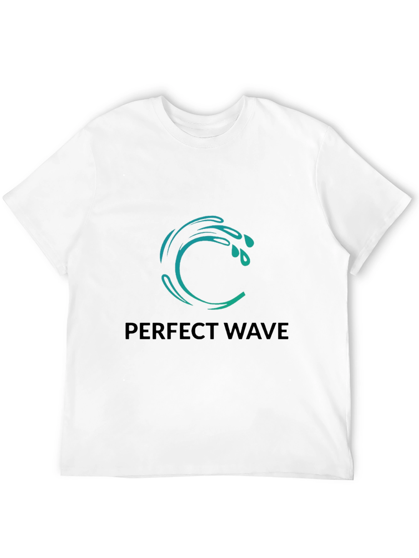 Perfect Wave Black Graphic Tee