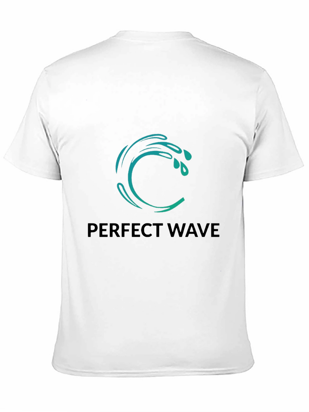 Perfect Wave Black Graphic Tee