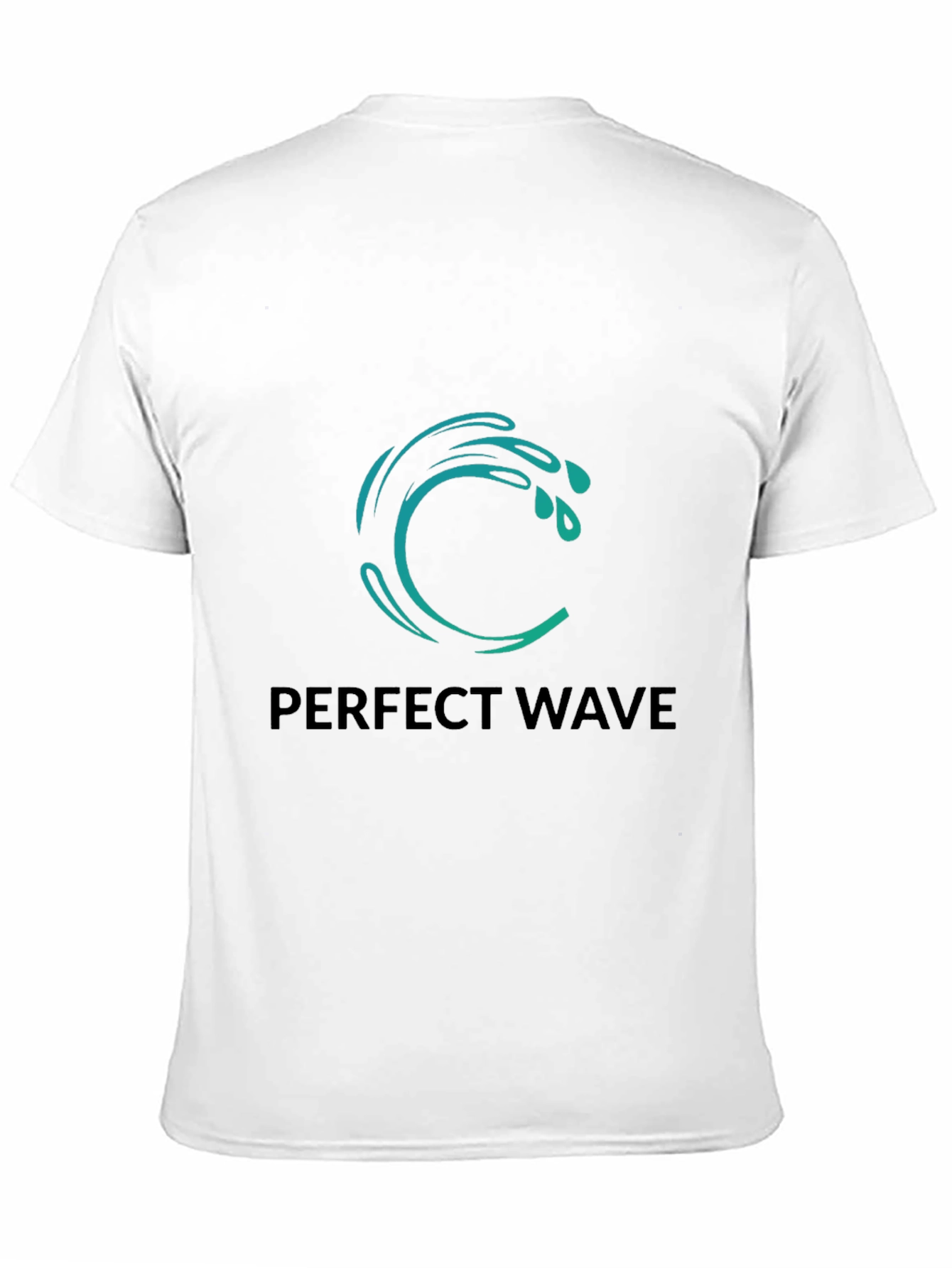 Perfect Wave Black Graphic Tee