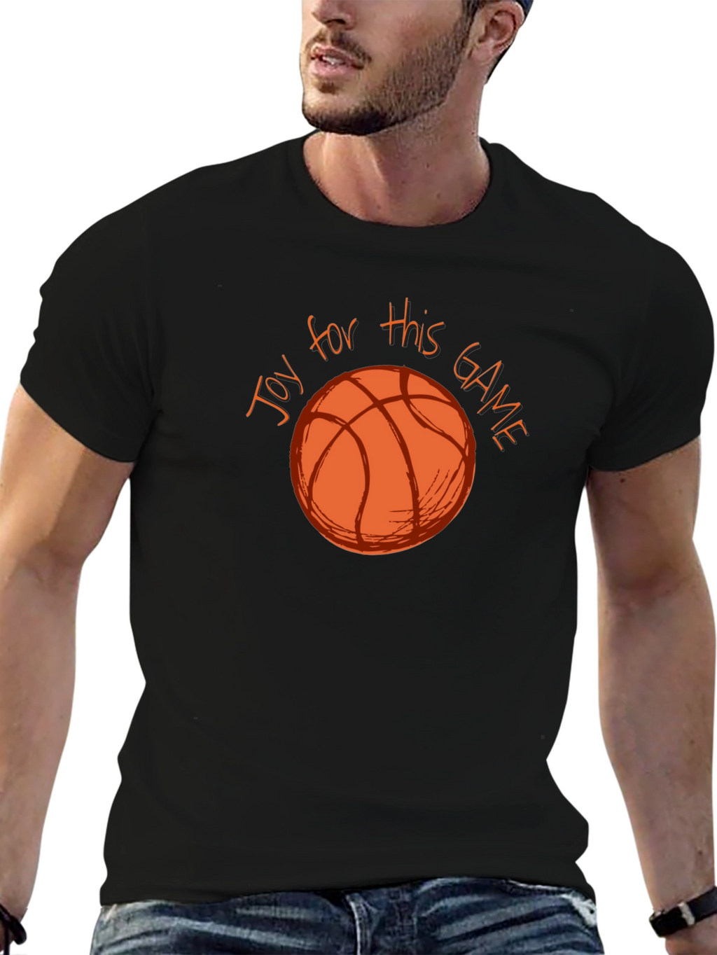 Joy for this Game Basketball Graphic Tee