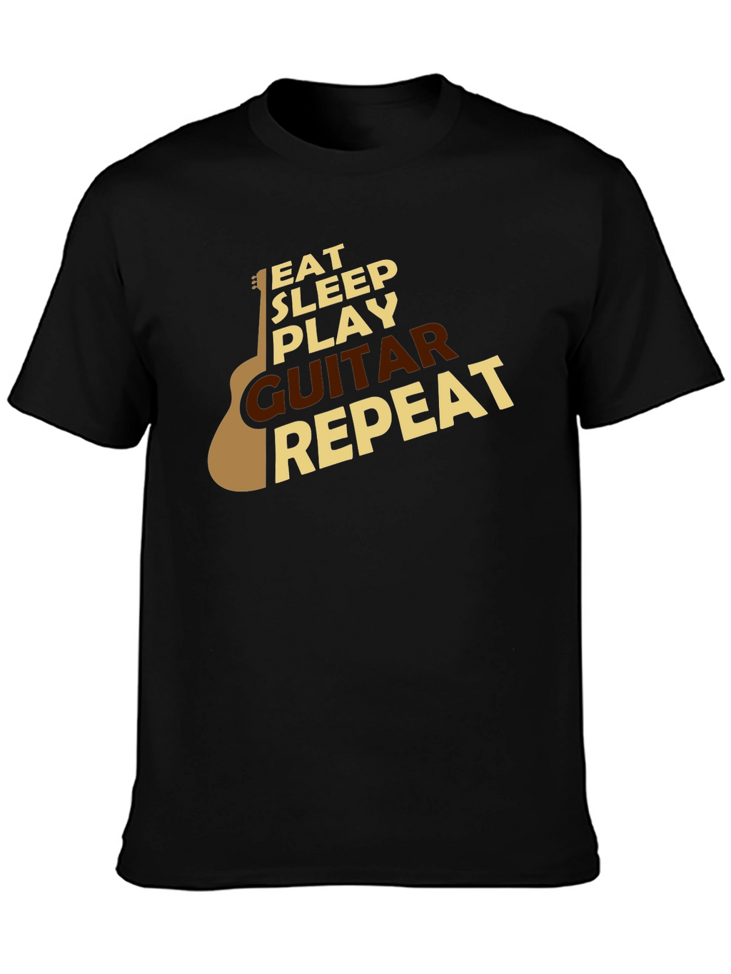 Eat Sleep Play Guitar Repeat T-Shirt