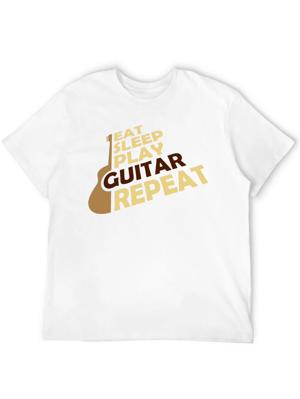 Eat Sleep Play Guitar Repeat T-Shirt