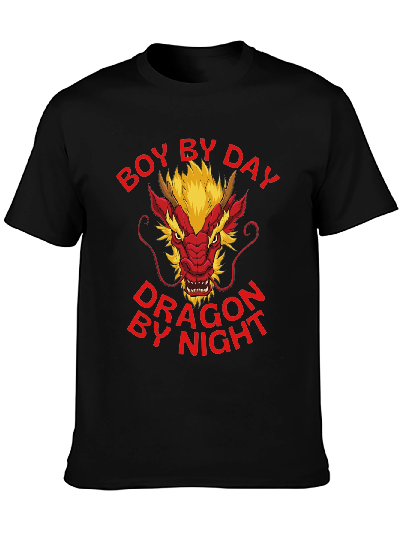 Boy By Day Dragon By Night T-Shirt