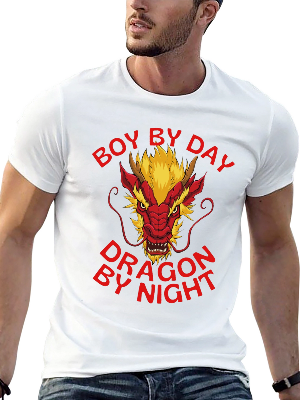 Boy By Day Dragon By Night T-Shirt