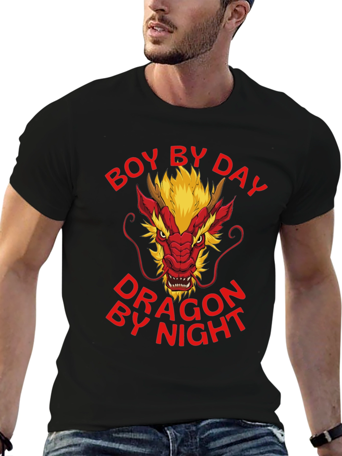Boy By Day Dragon By Night T-Shirt