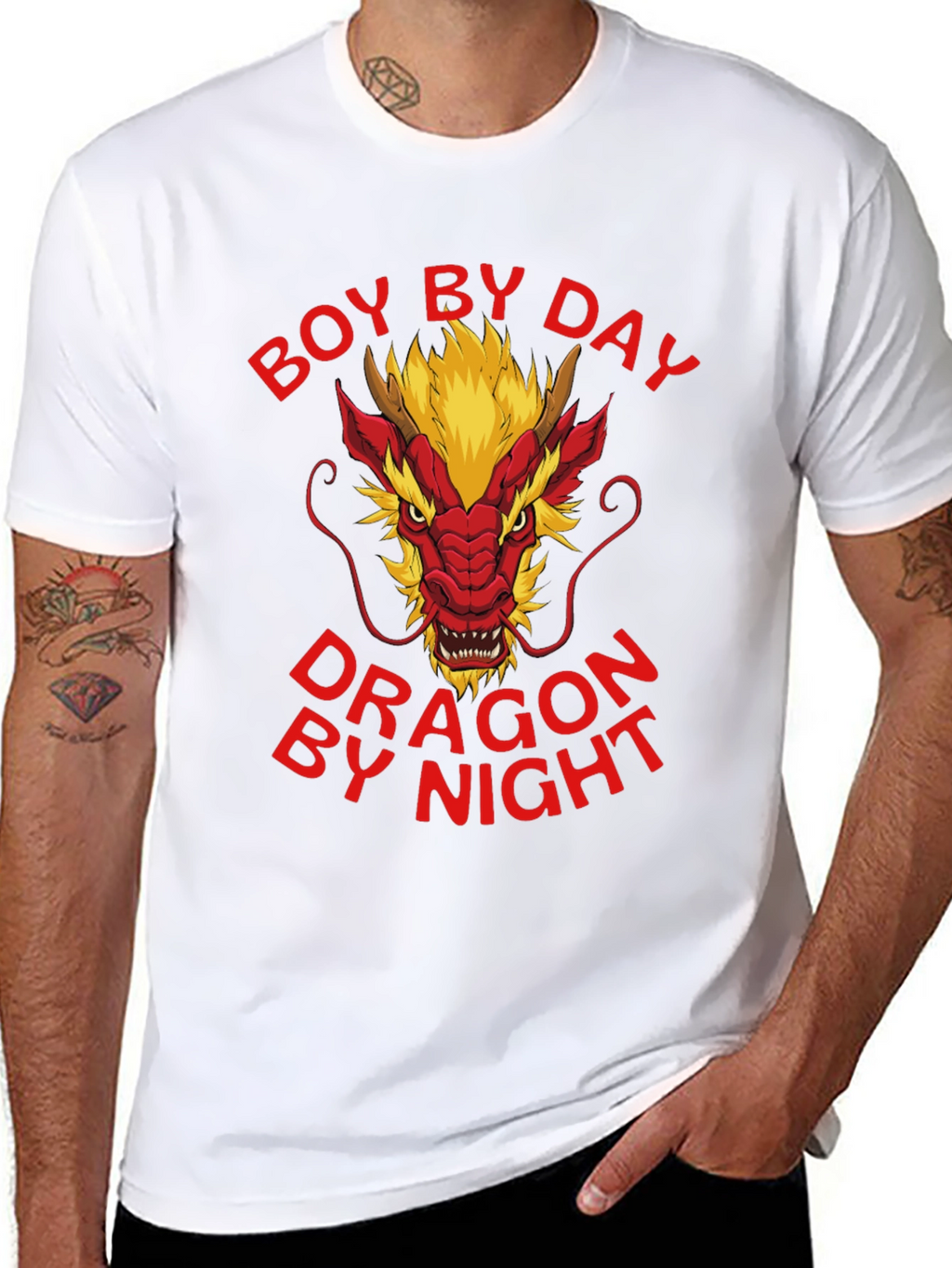 Boy By Day Dragon By Night T-Shirt