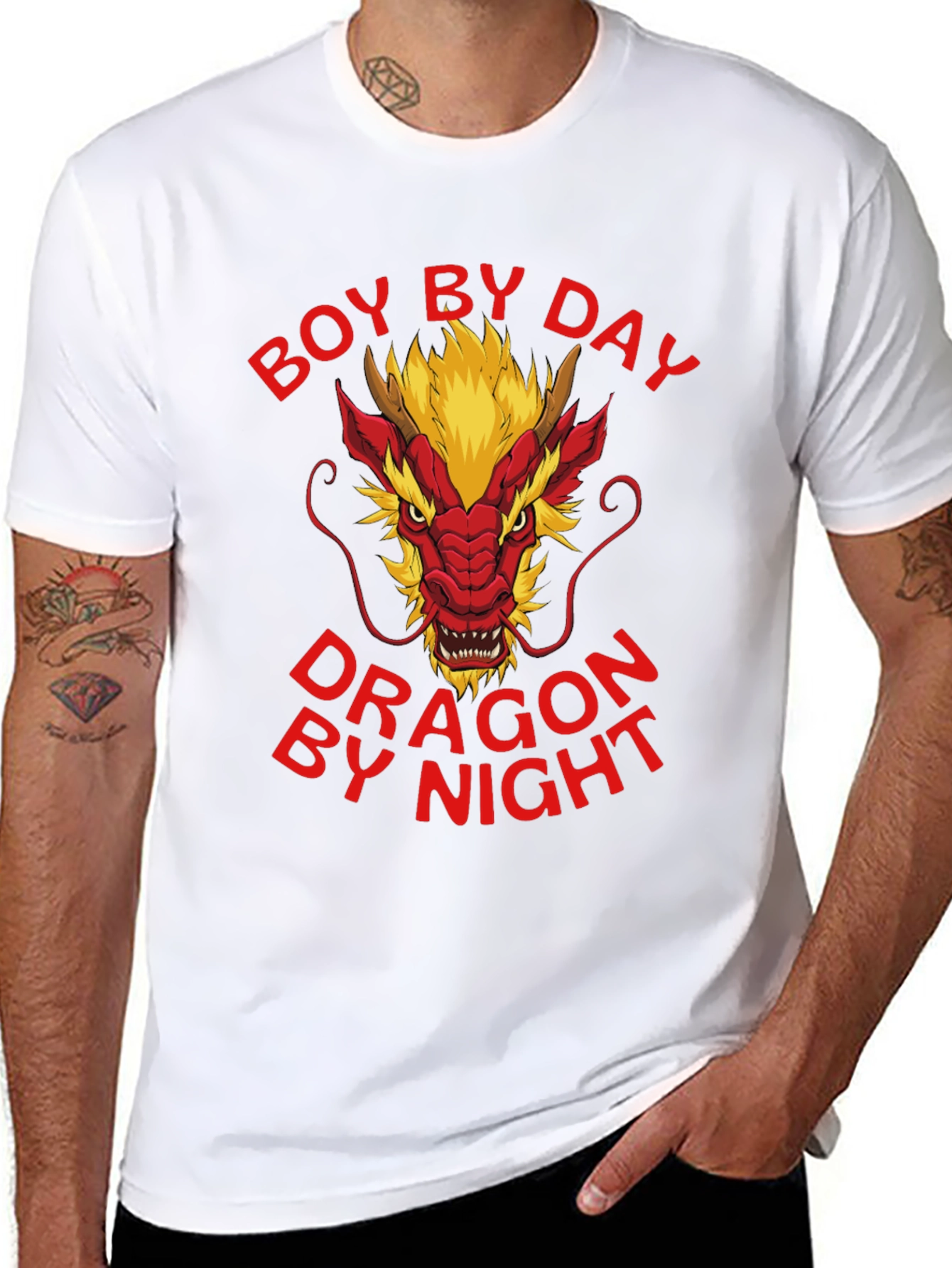 Boy By Day Dragon By Night T-Shirt