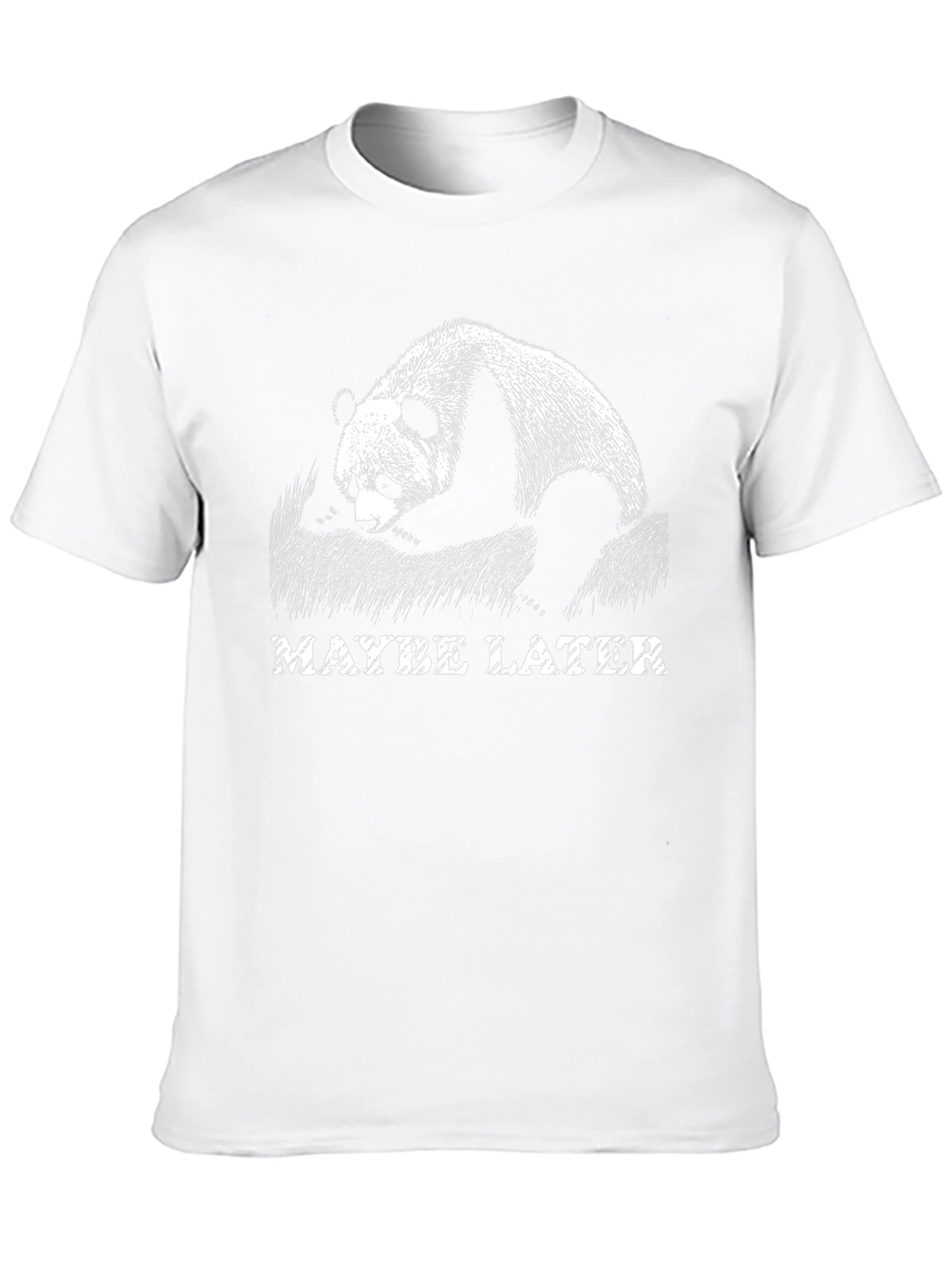 Maybe Later Panda Graphic Tee