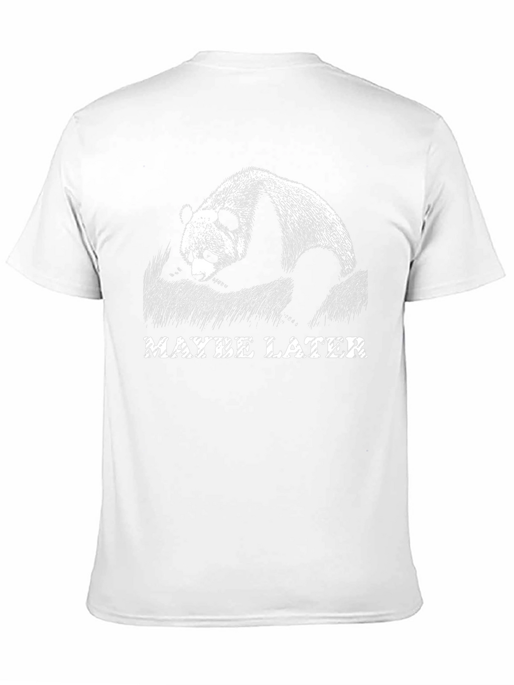 Maybe Later Panda Graphic Tee