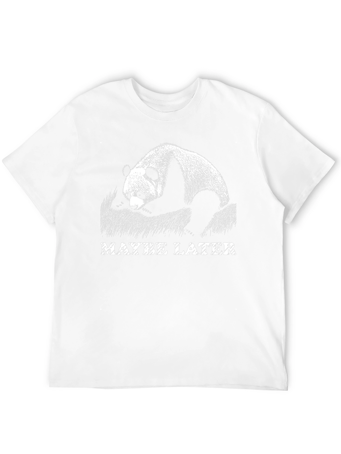 Maybe Later Panda Graphic Tee