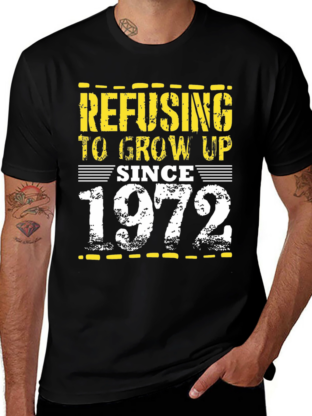 Refusing to Grow Up Since 1972 T-Shirt