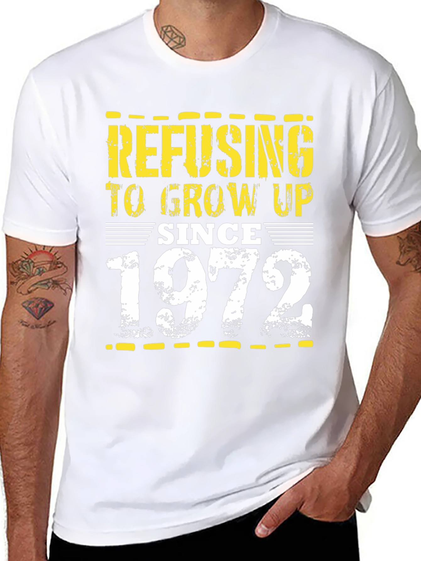 Refusing to Grow Up Since 1972 T-Shirt