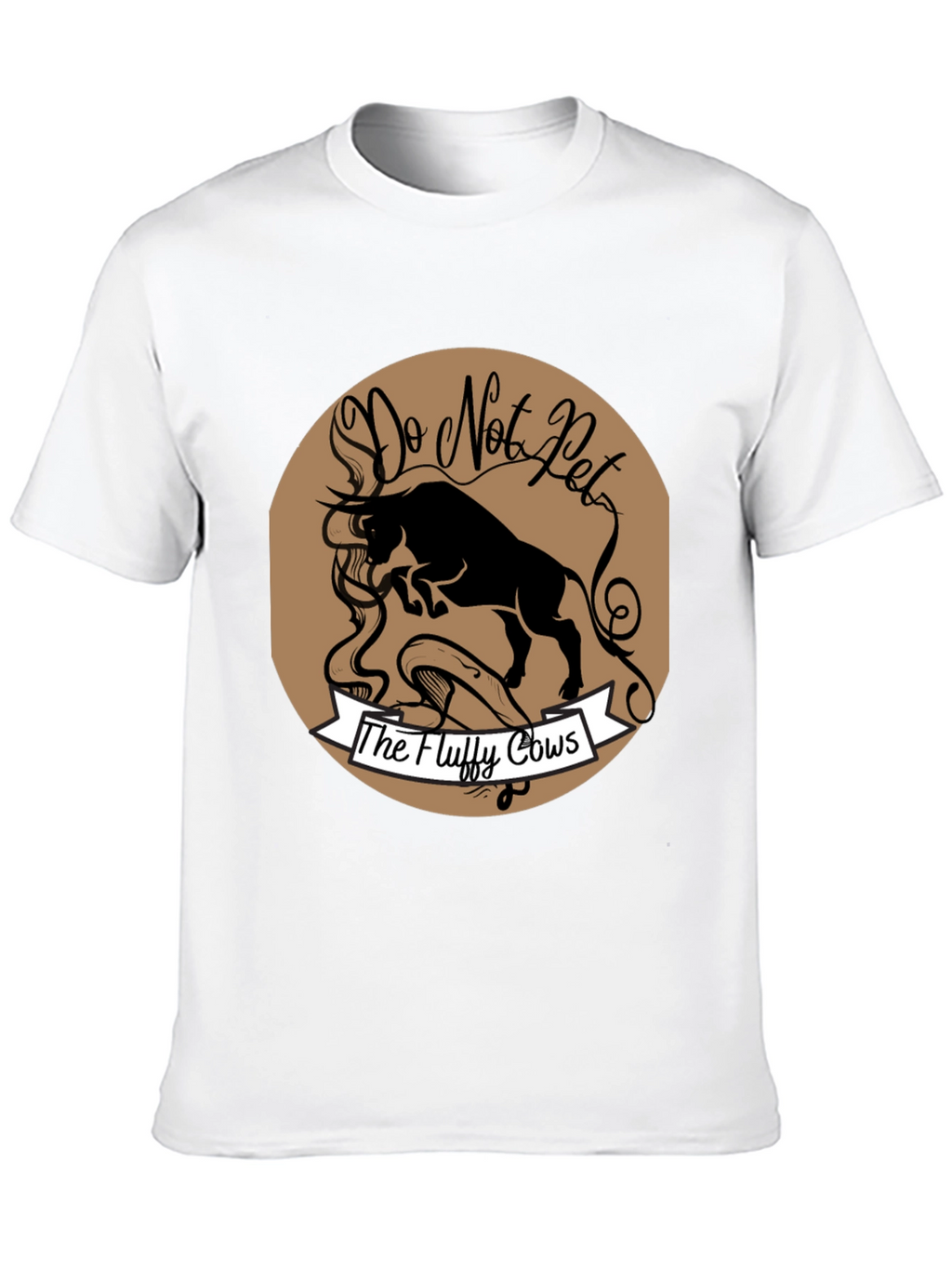 Do Not Pet the Fluffy Cows Graphic T-Shirt