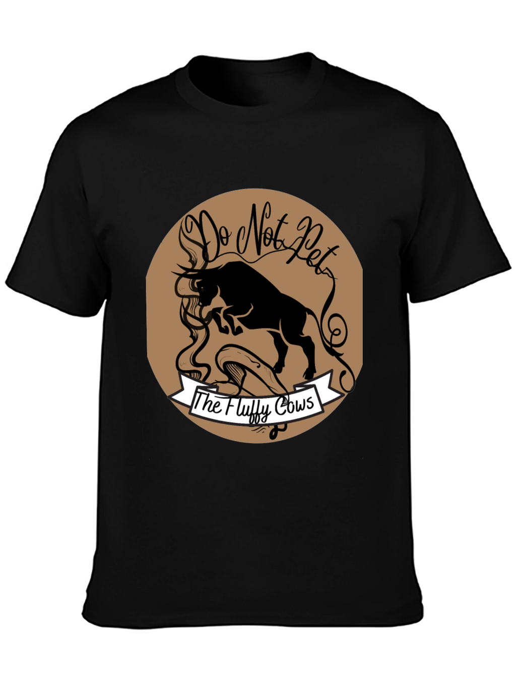 Do Not Pet the Fluffy Cows Graphic T-Shirt
