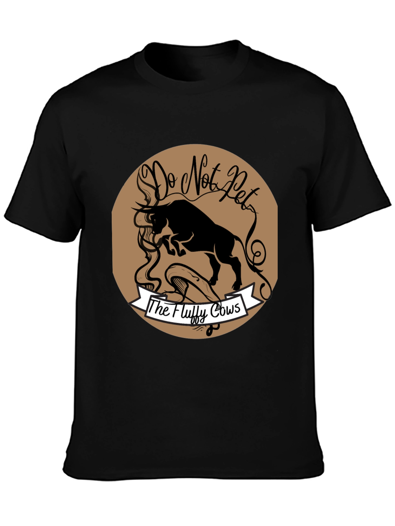 Do Not Pet the Fluffy Cows Graphic T-Shirt