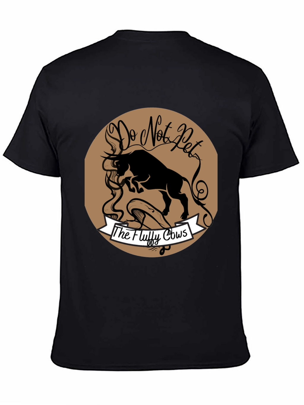 Do Not Pet the Fluffy Cows Graphic T-Shirt