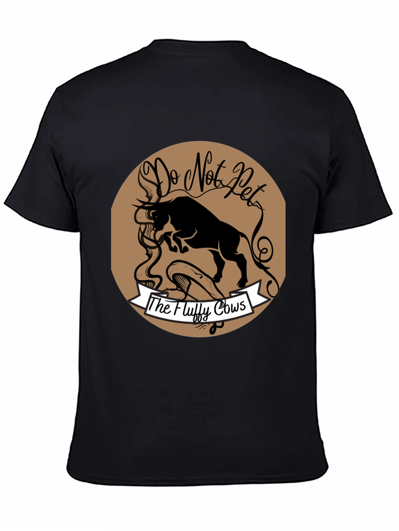 Do Not Pet the Fluffy Cows Graphic T-Shirt