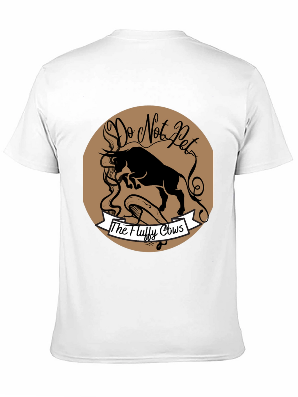 Do Not Pet the Fluffy Cows Graphic T-Shirt