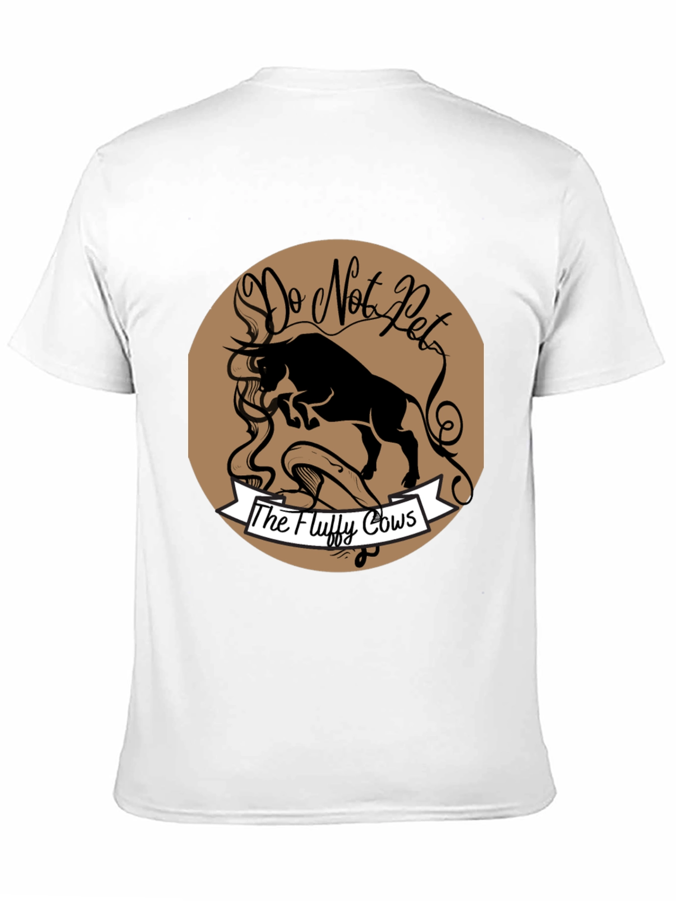 Do Not Pet the Fluffy Cows Graphic T-Shirt