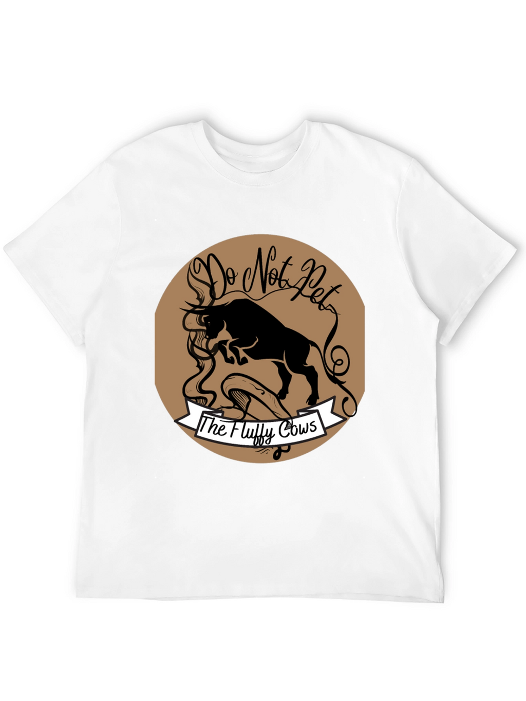 Do Not Pet the Fluffy Cows Graphic T-Shirt