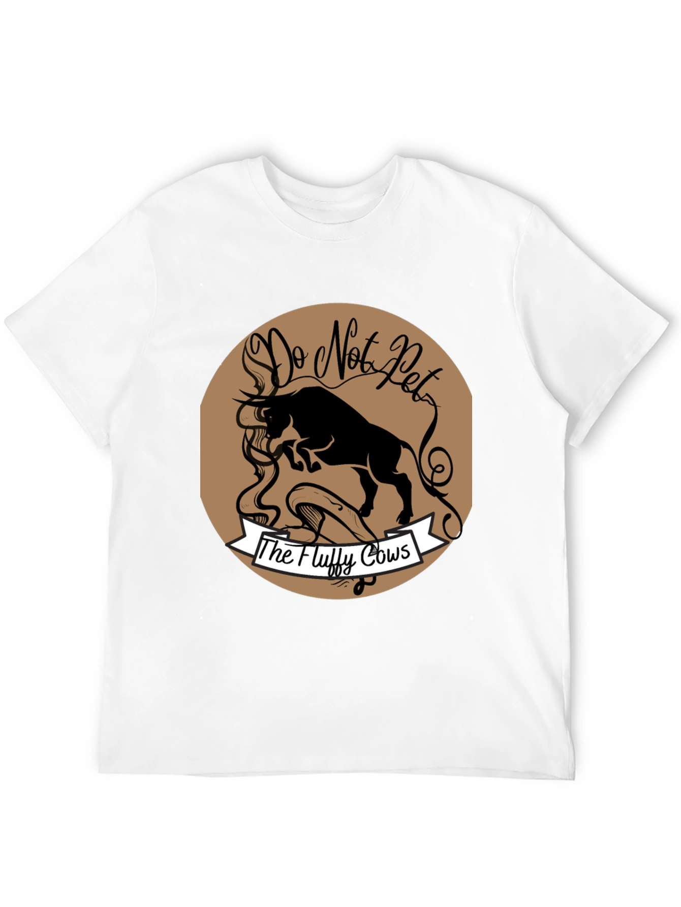 Do Not Pet the Fluffy Cows Graphic T-Shirt