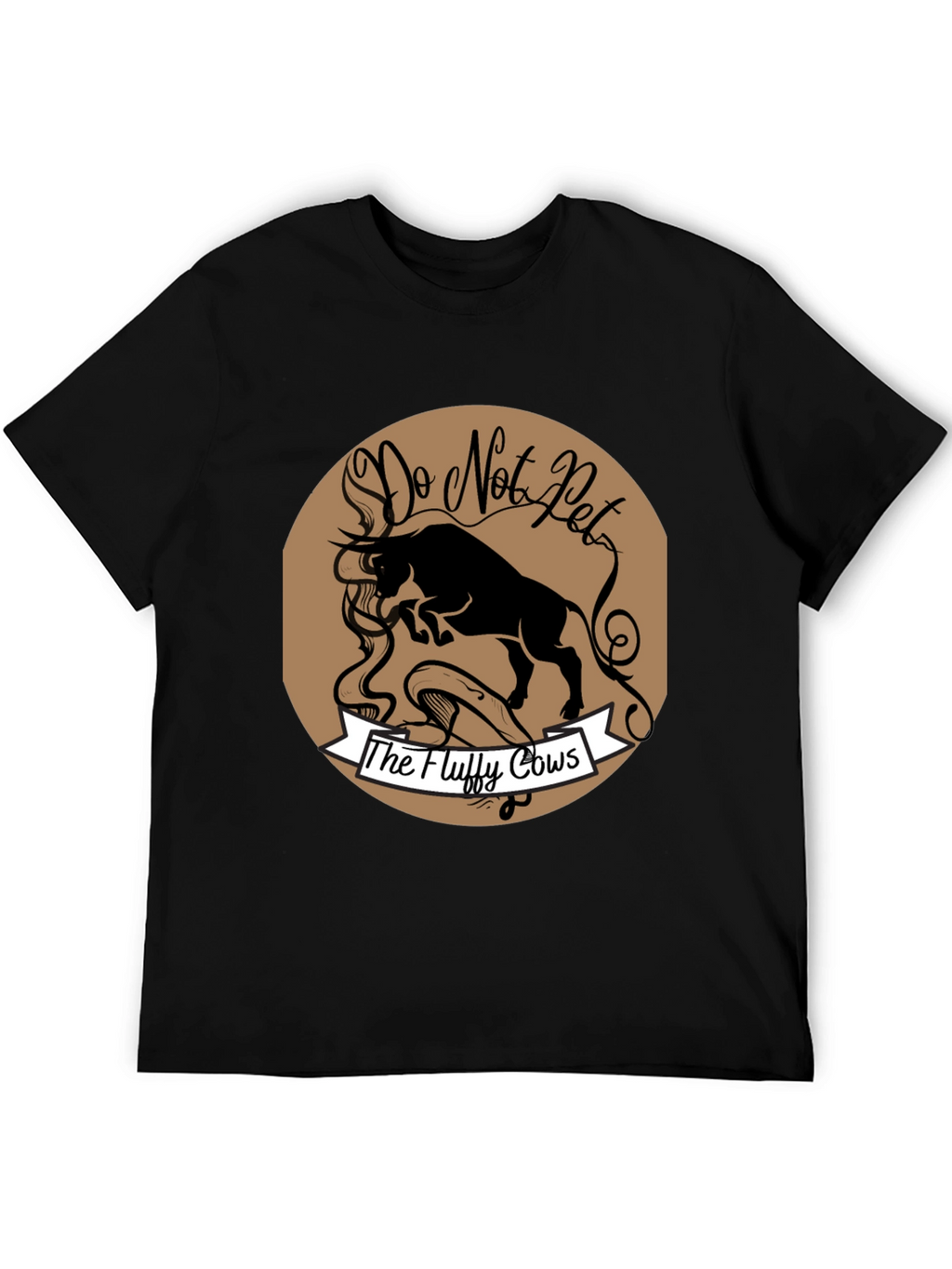 Do Not Pet the Fluffy Cows Graphic T-Shirt