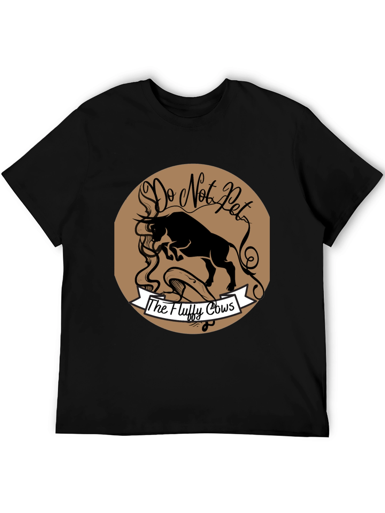 Do Not Pet the Fluffy Cows Graphic T-Shirt