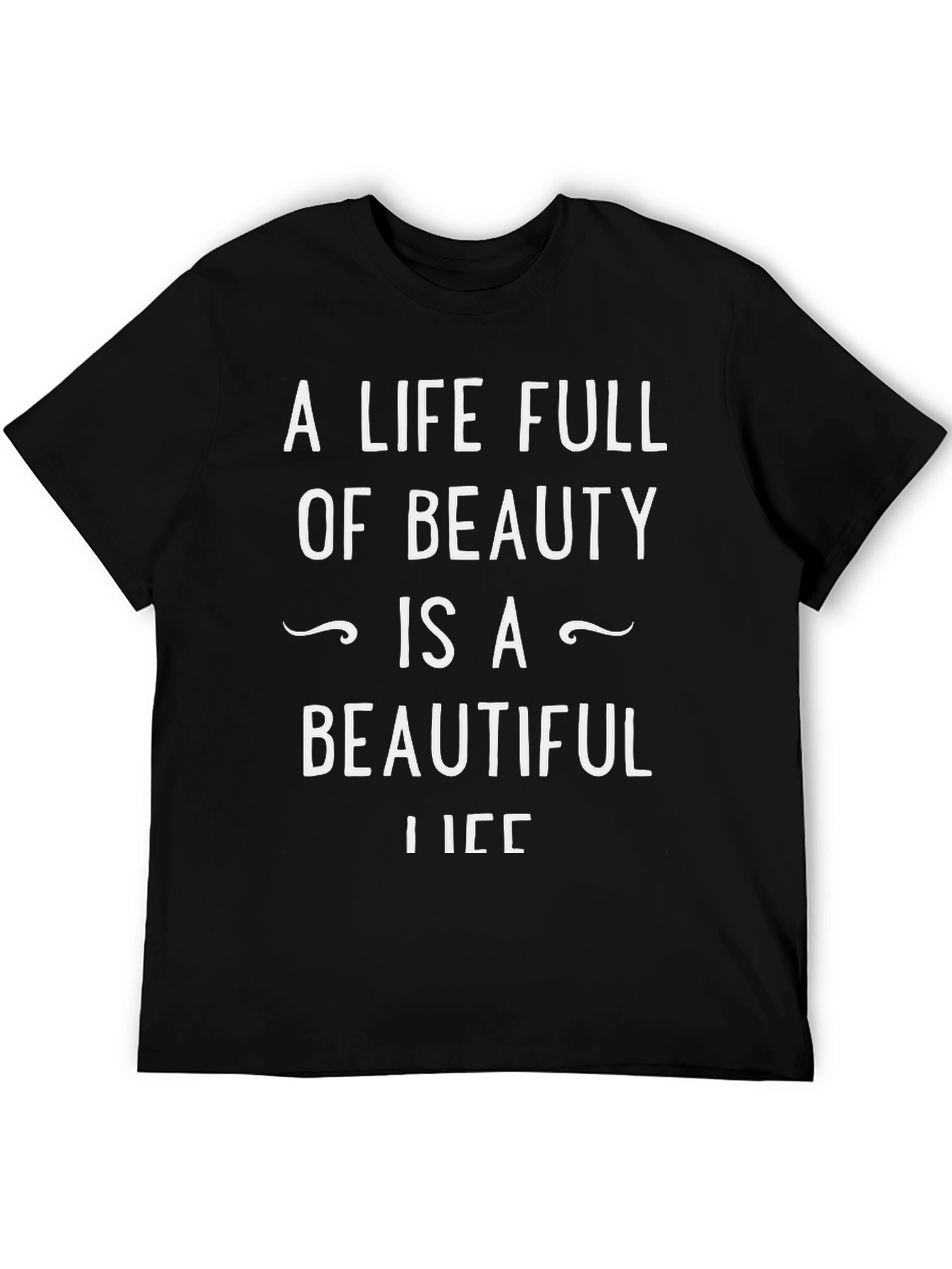 Life of Beauty Black T-Shirt