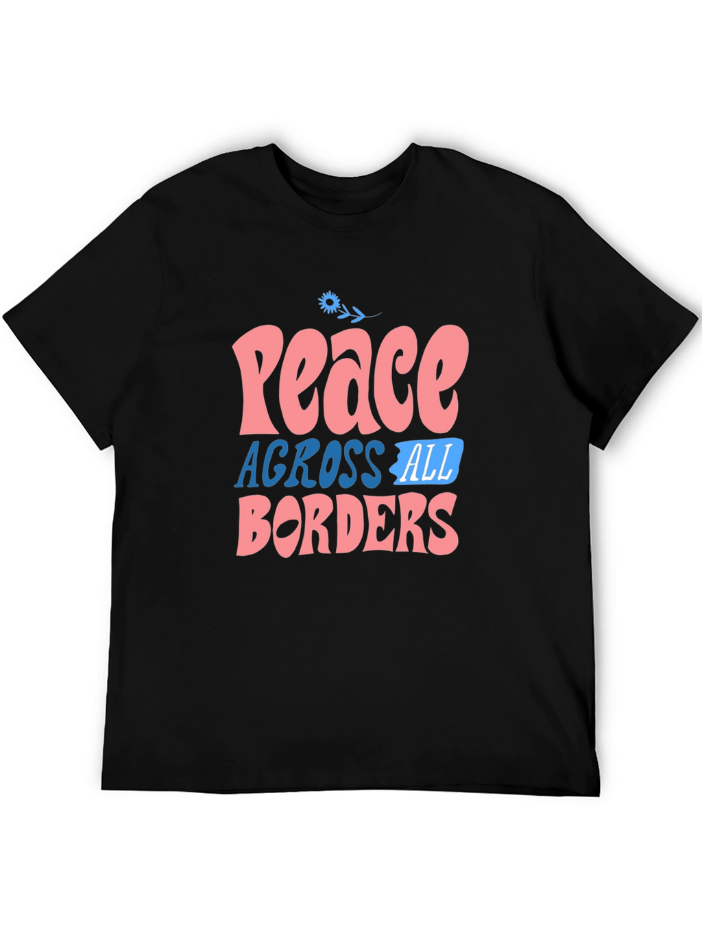 Peace Across All Borders Graphic Tee