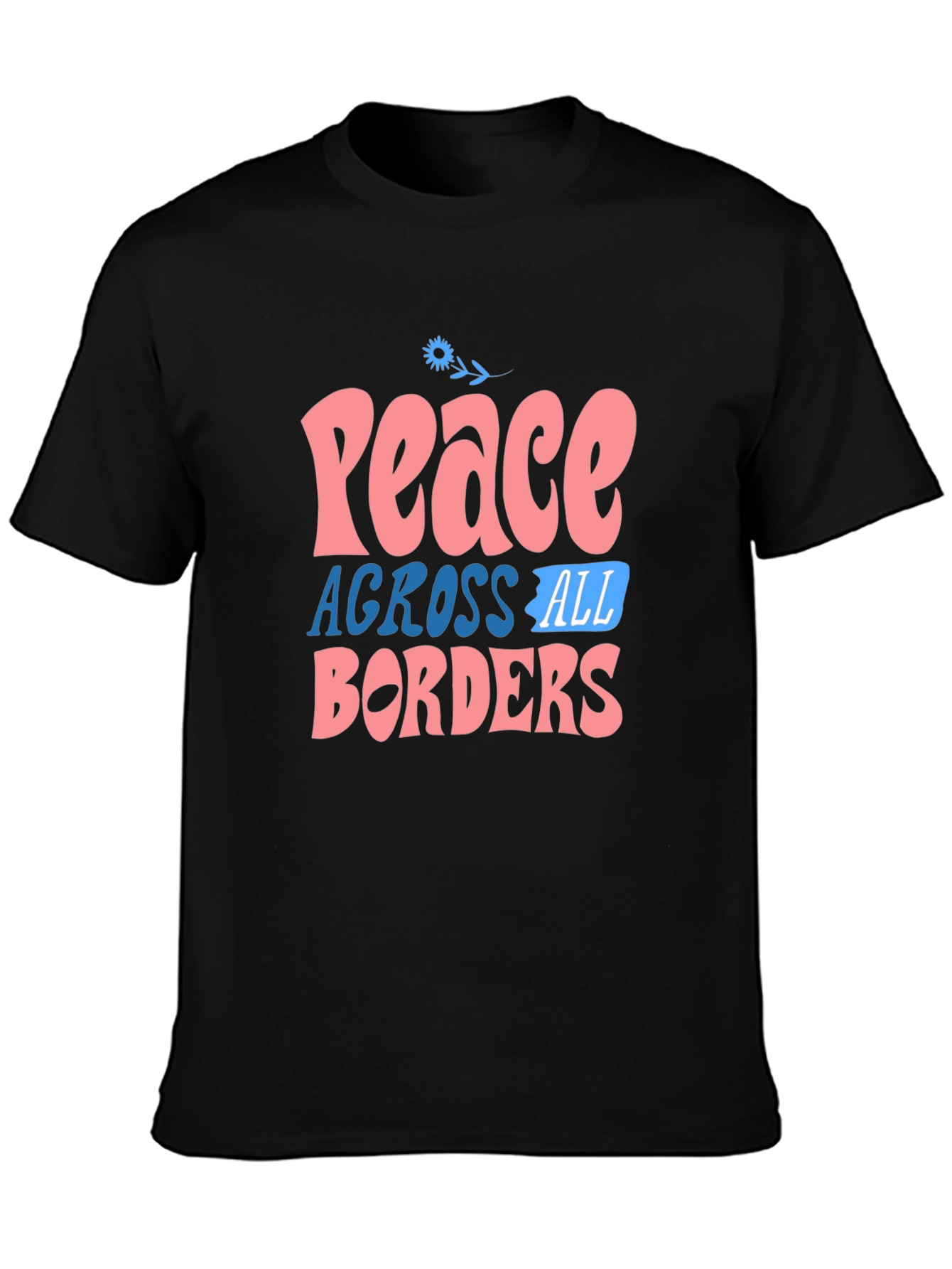 Peace Across All Borders Graphic Tee