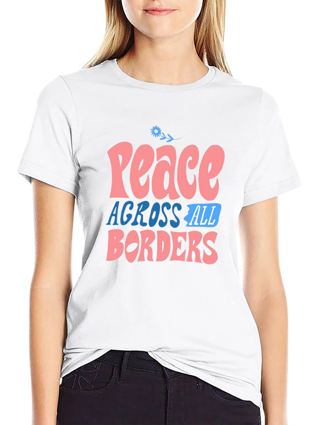 Peace Across All Borders Graphic Tee