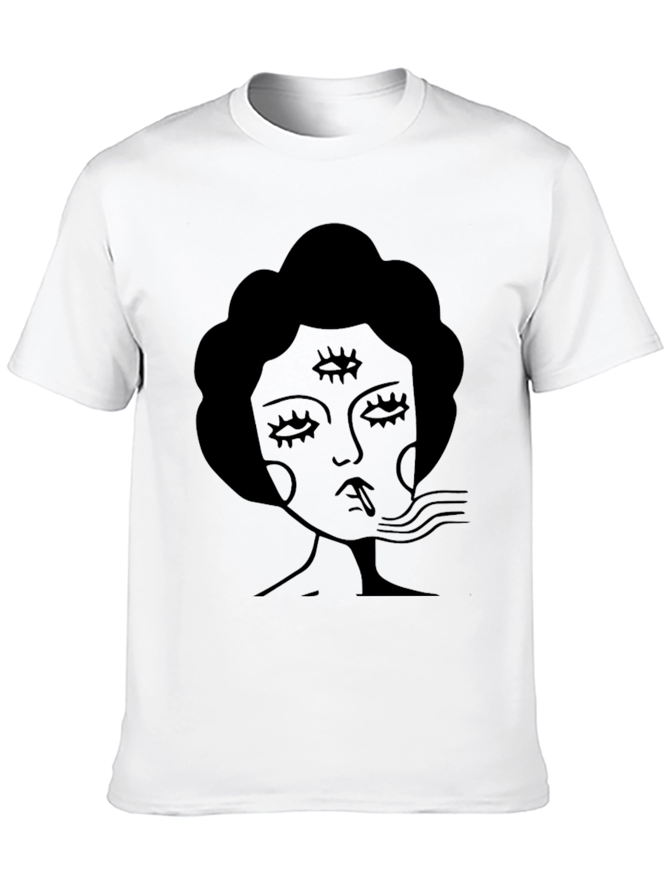 Unique Third-Eye Woman Graphic Tee