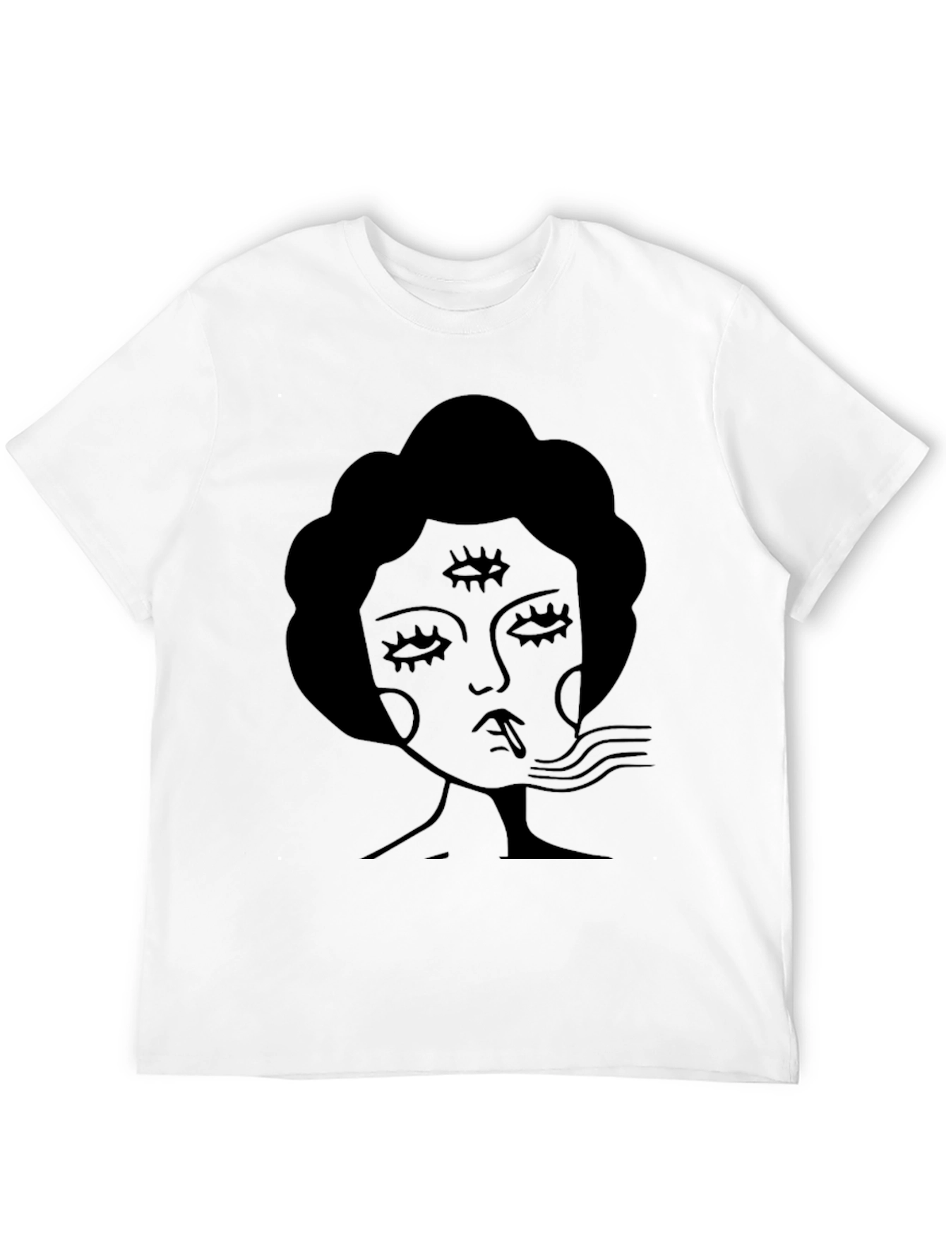 Unique Third-Eye Woman Graphic Tee