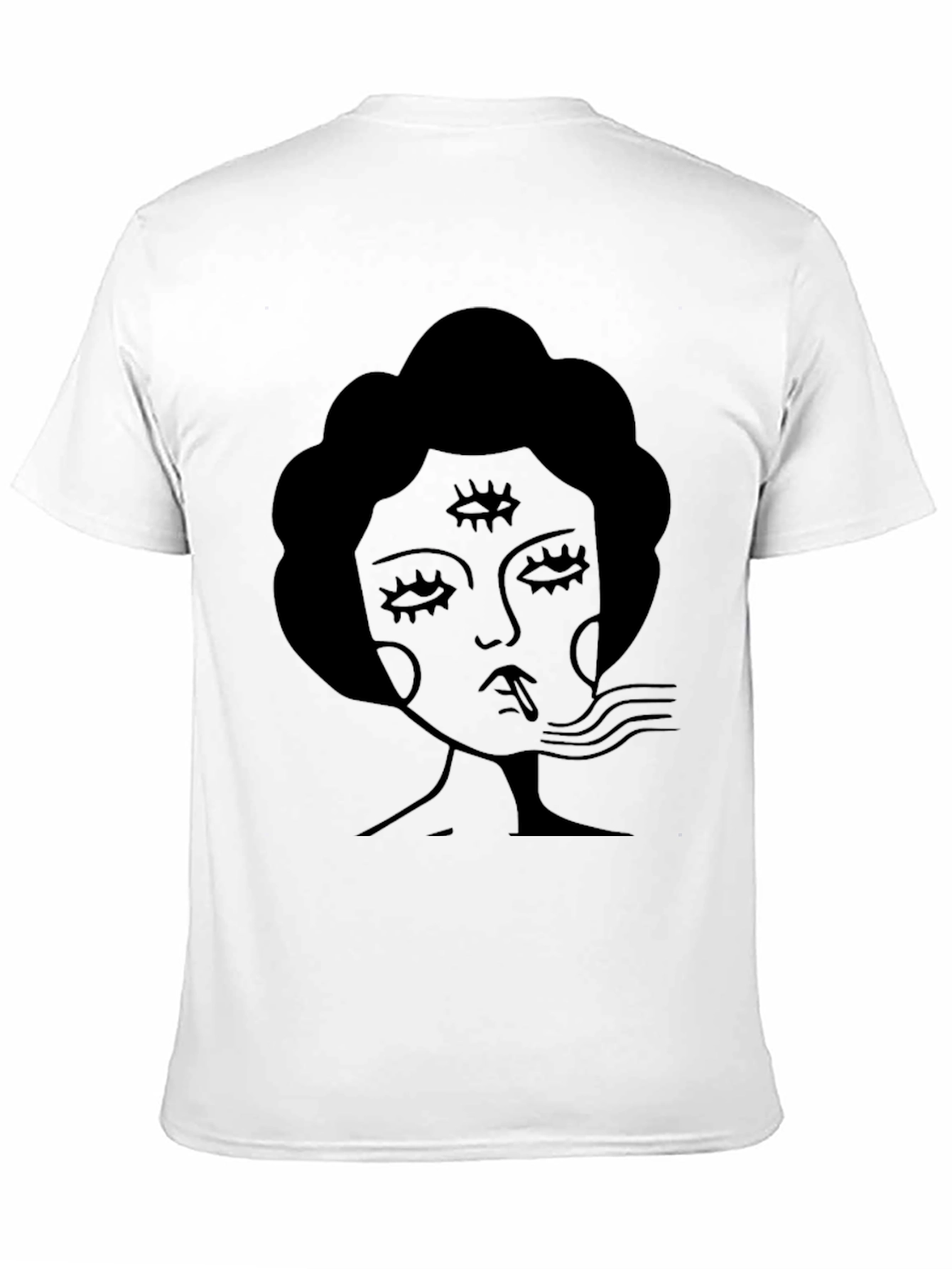 Unique Third-Eye Woman Graphic Tee