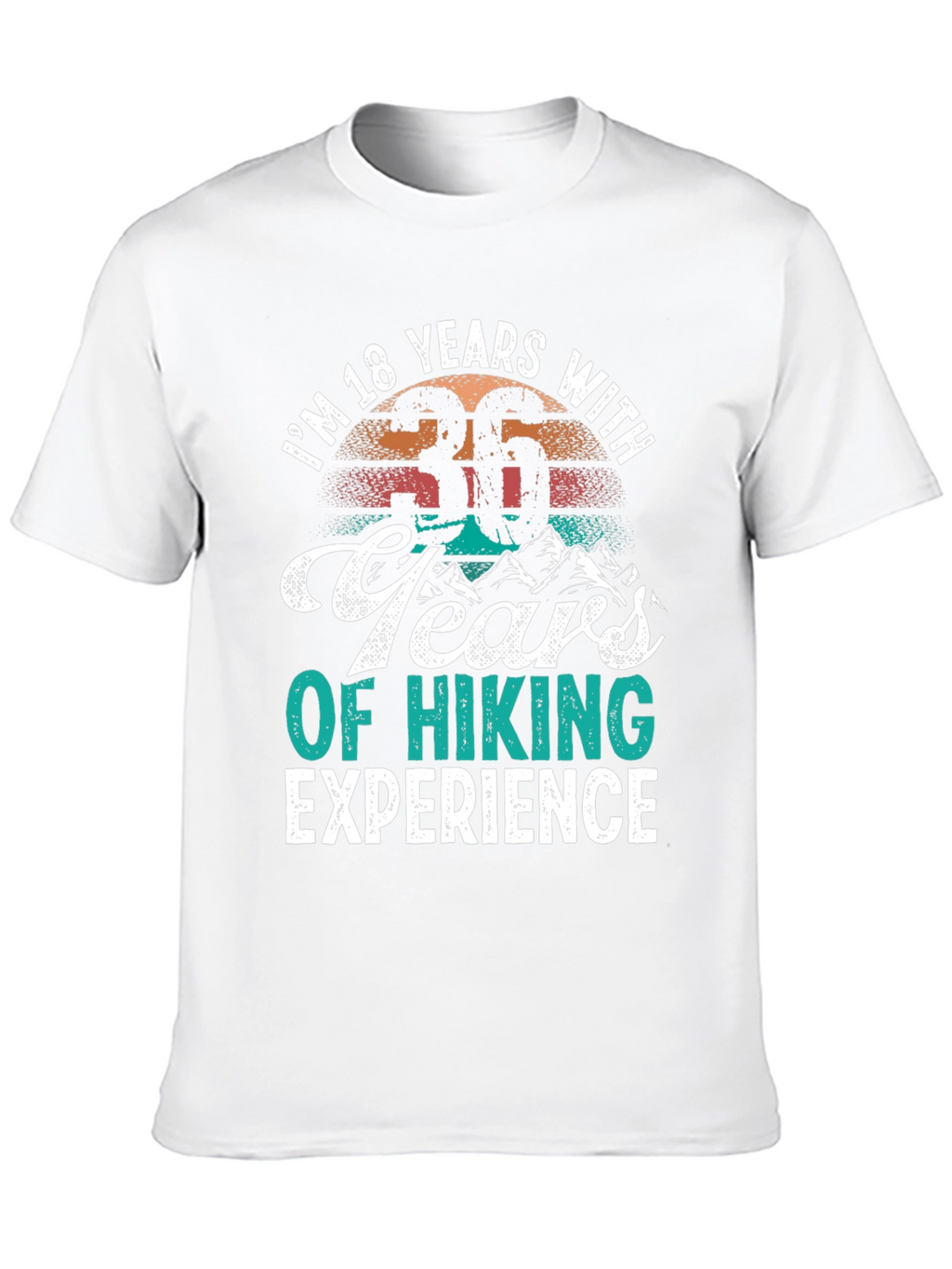 18 Years with 36 Years Hiking Tee