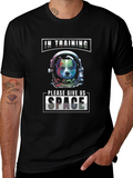 Space Dog T-Shirt: In Training Give Us Space!