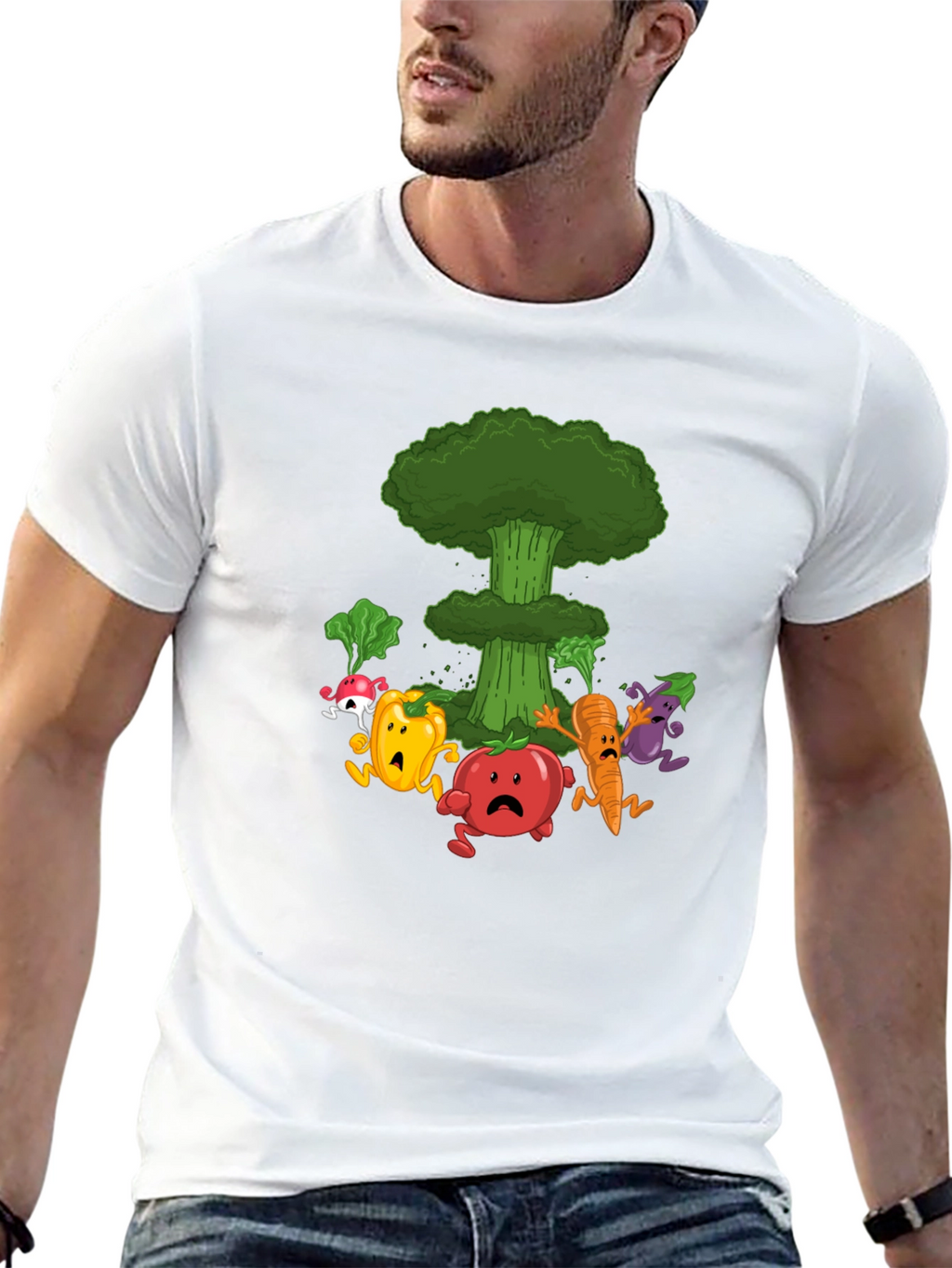 Vegetable Nuclear Explosion T-Shirt