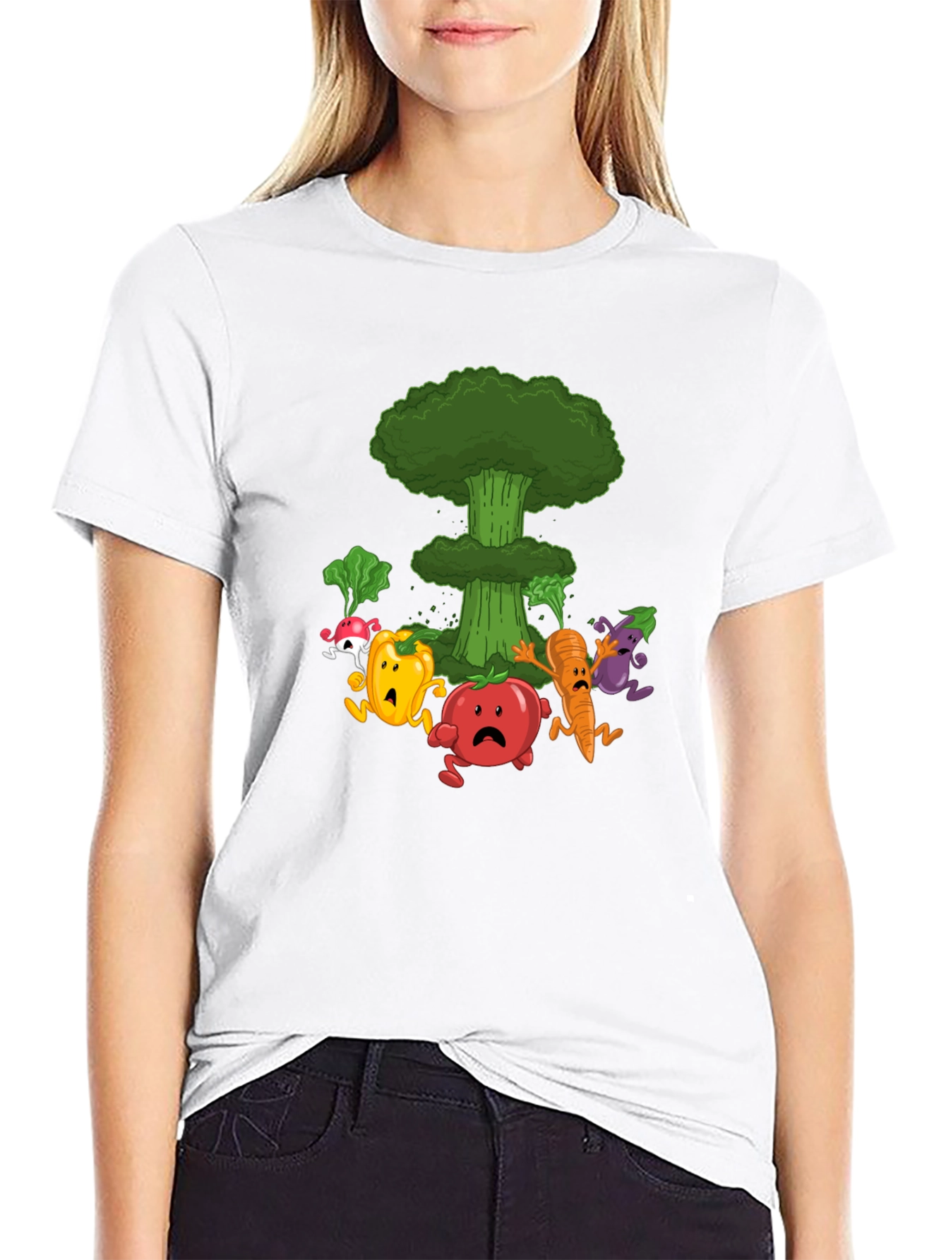 Vegetable Nuclear Explosion T-Shirt