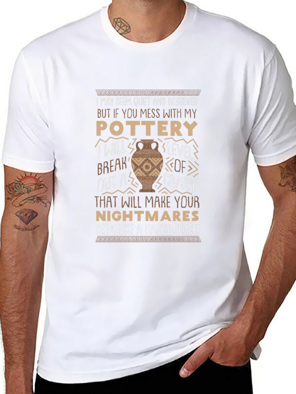 Pottery Lover T-Shirt - Funny Crazy Level Design