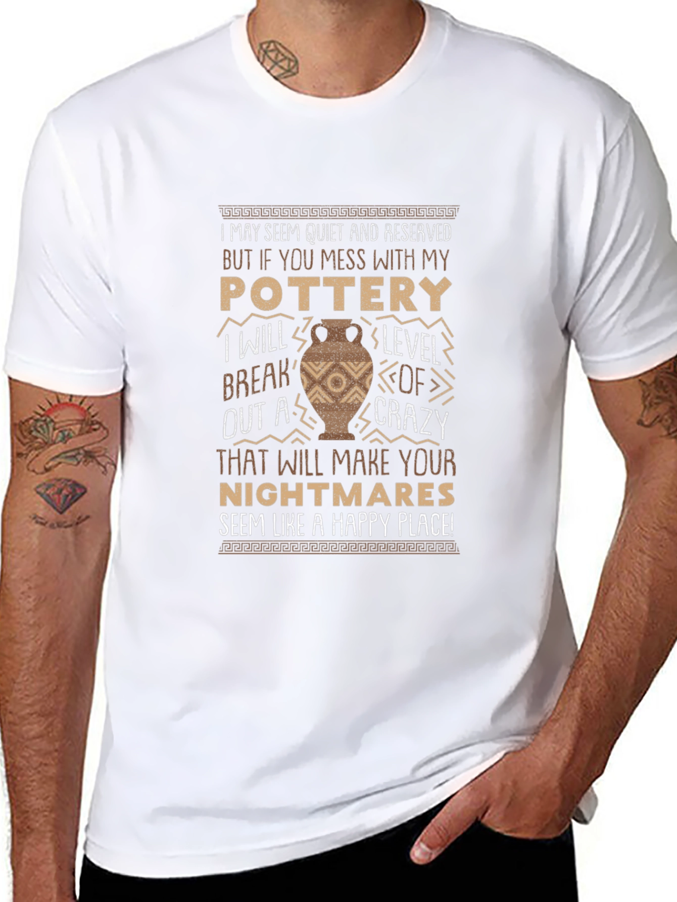 Pottery Lover T-Shirt - Funny Crazy Level Design