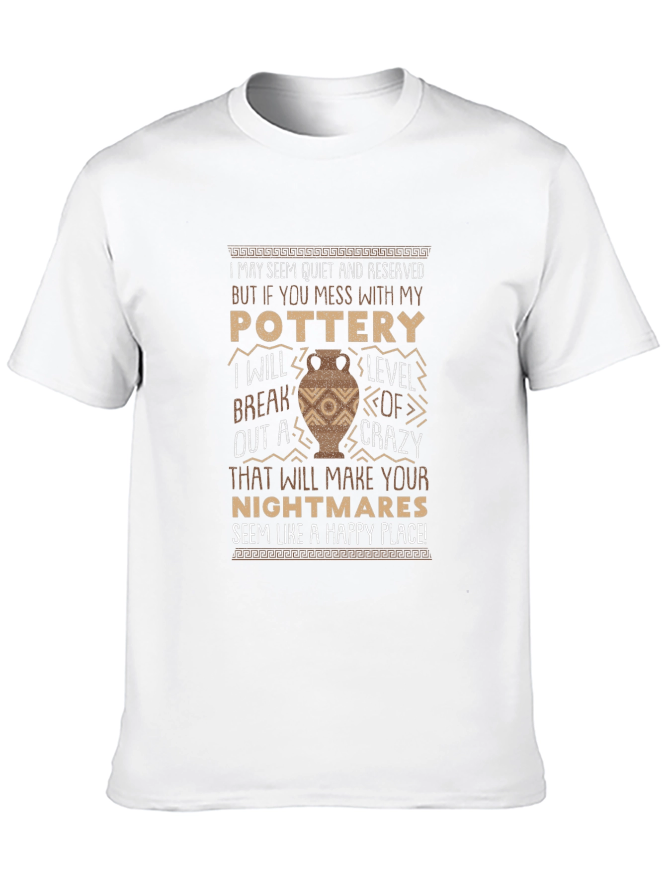 Pottery Lover T-Shirt - Funny Crazy Level Design