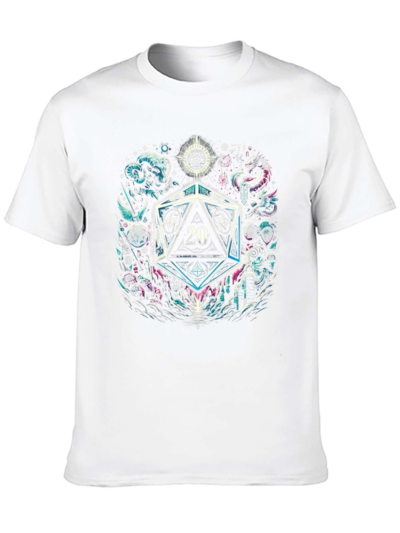 D&D Twenty Sided Die T-Shirt